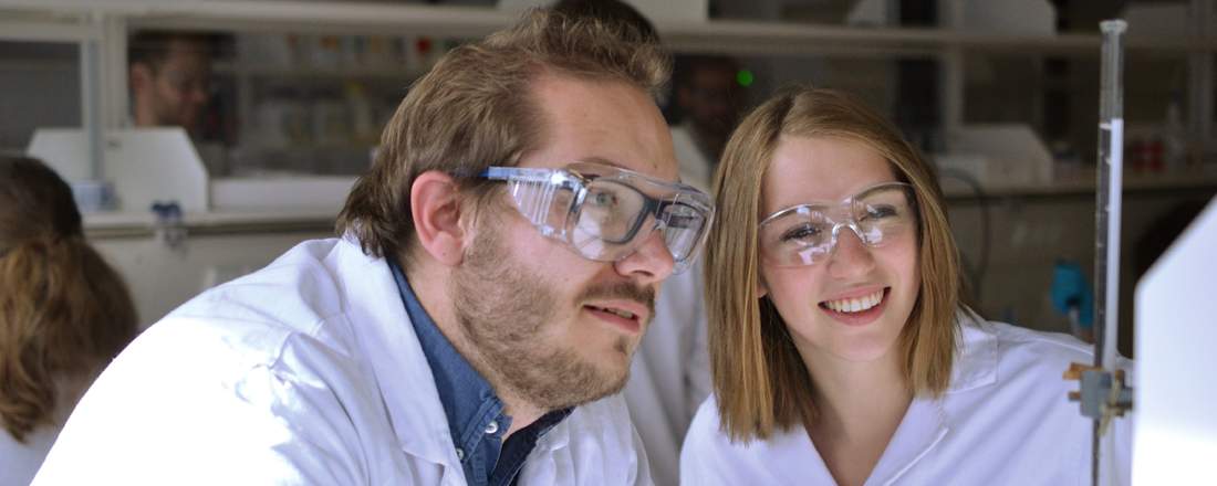 Impressionen aus der Fachgruppe Chemie der Universität Bayreuth.